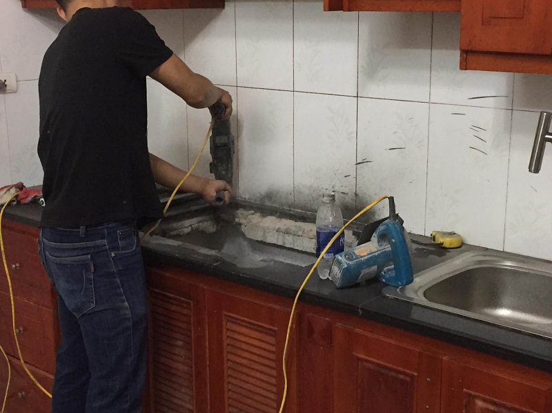 Lưu ý khi lắp đặt bếp từ Bosch