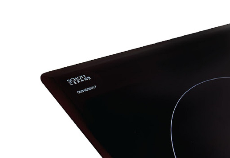 Phân biệt bếp từ Bosch chính hãng bằng cách kiểm tra mặt kính Schott Ceran