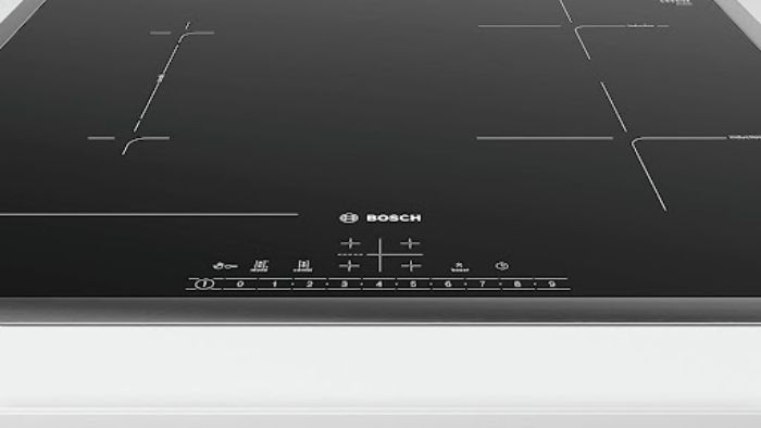 Các vị trí của mã bếp từ Bosch