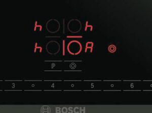 Bếp từ Bosch hiện chữ h