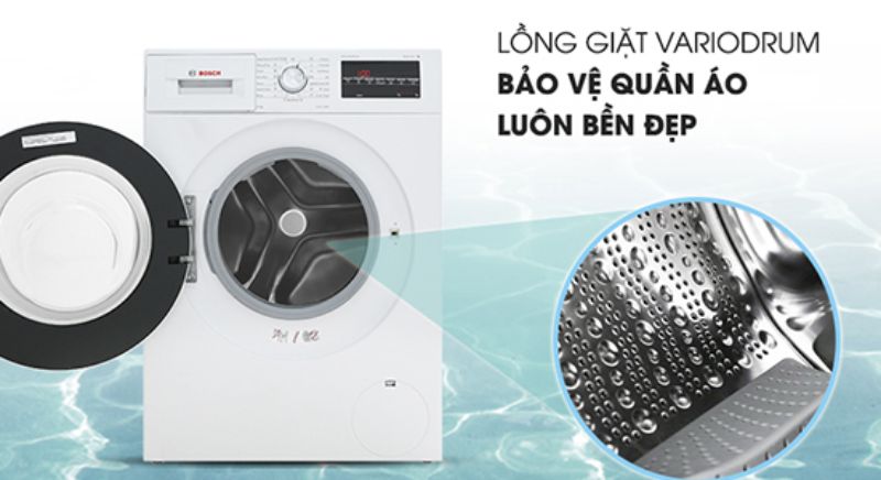  Máy giặt Bosch mang đến thiết kế sang trọng