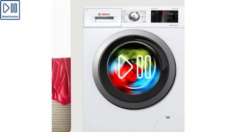 Chức năng tải lại, bạn không phải lo lắng về việc quên đồ giặt