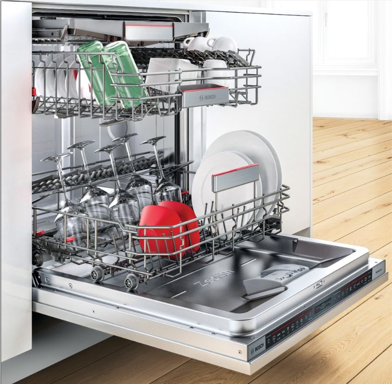 đánh giá chi tiết sản phẩm máy rửa bát Bosch Sms6mi04e