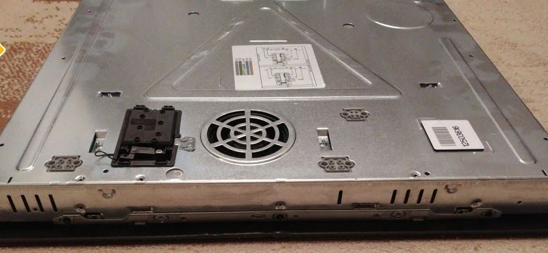 Khung vỏ, quạt gió bếp từ Bosch PXE675DC1EC