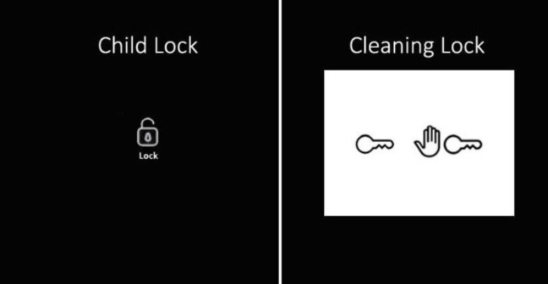 Tính năng khóa an toàn trẻ em