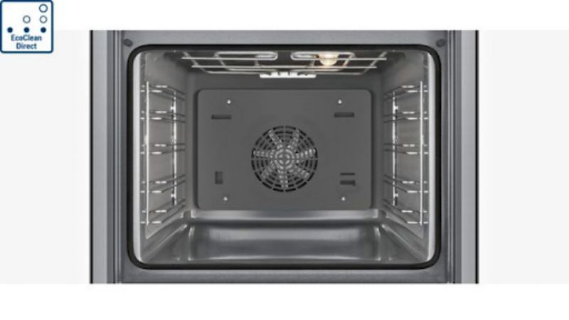 Lớp phủ EcoClean Direct giúp làm sạch lò dễ dàng