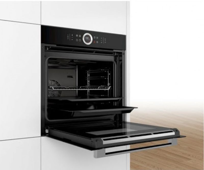 Đánh giá lò nướng Bosch HBG634BB1B về thiết kế